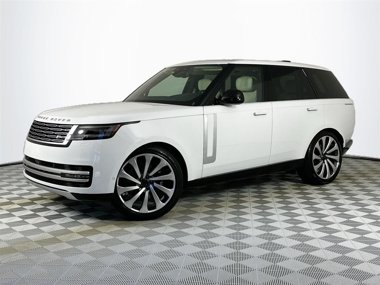 2026 Land Rover Range Rover Autobiography in Fuji White — front three-quarter view