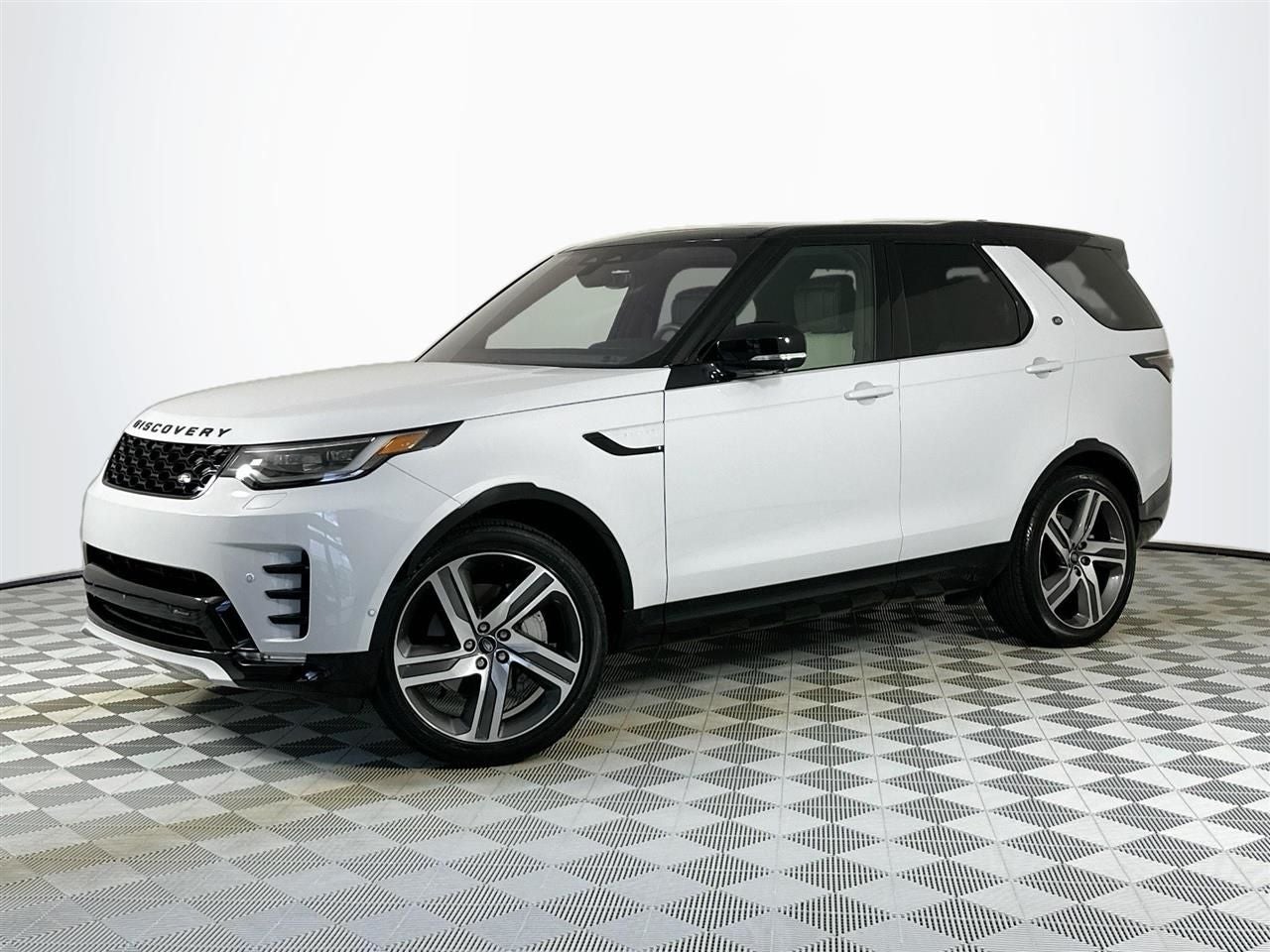 2023 Land Rover Discovery S R-Dynamic in Fuji White — front three-quarter view
