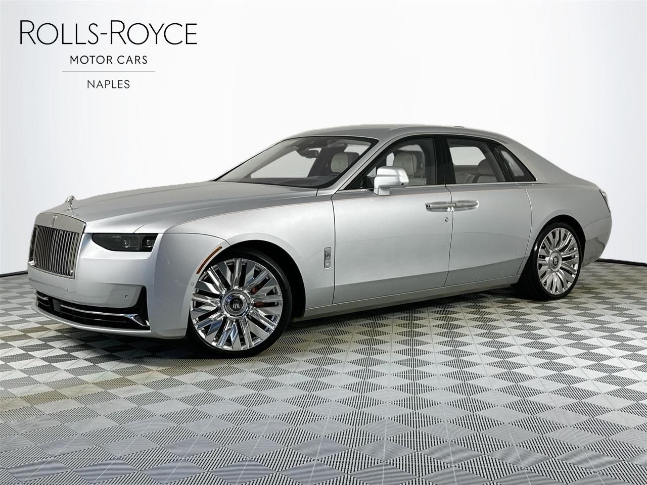 2026 Rolls-Royce Ghost in Silver — front three-quarter view