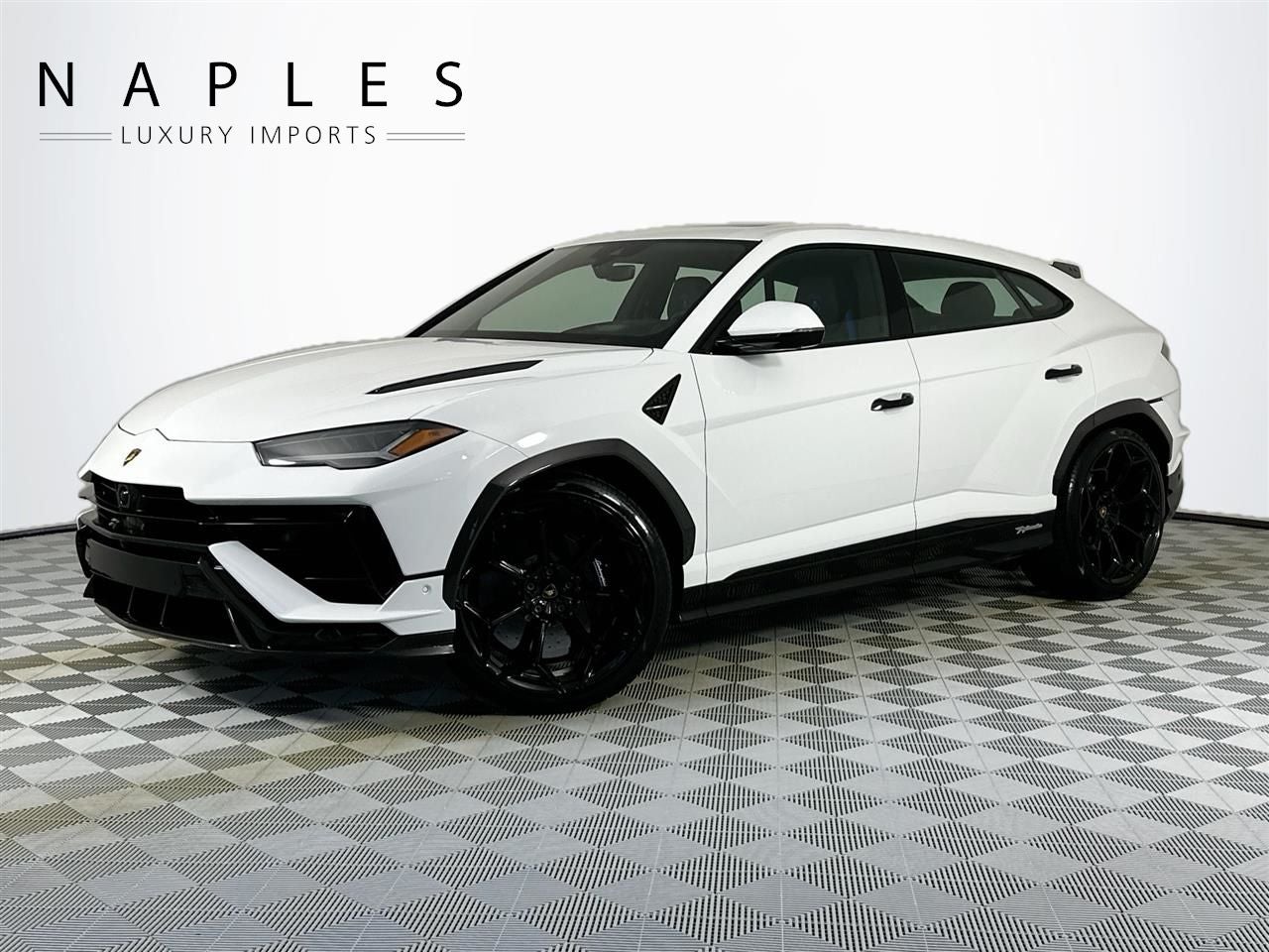 2024 Lamborghini Urus Performante in White — front three-quarter view
